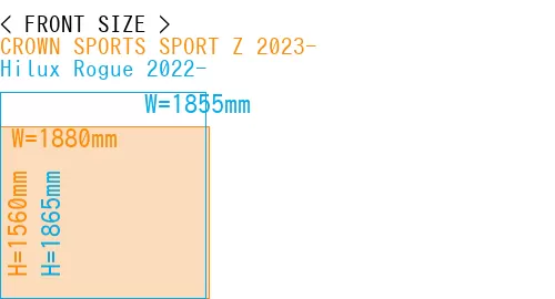 #CROWN SPORTS SPORT Z 2023- + Hilux Rogue 2022-